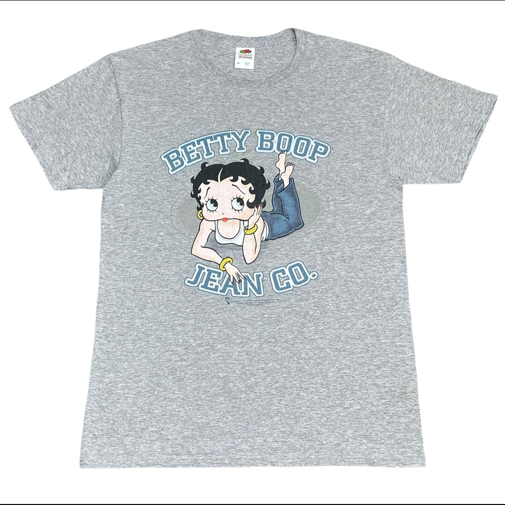 Vintage BETTY BOOP T-Shirt 2009 BOOP JEANS CO Parody Tee sz Men’s MEDIUM